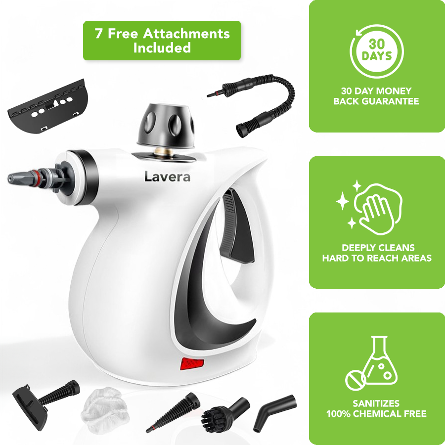 The Levera 7 in 1 SteamerPro™