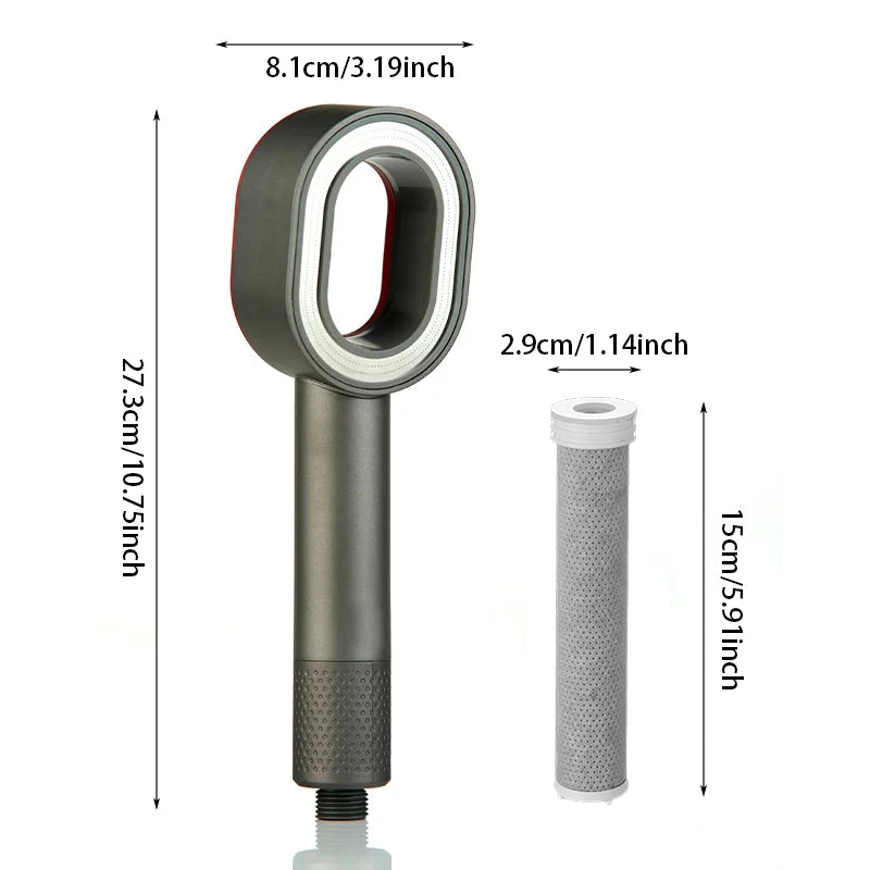 AquaKlar 3in1 Filterduschkopf