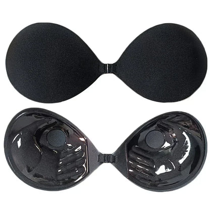 Skin Push-Up – Unsichtbarer Silikon Push-Up BH, trägerlos & selbstklebend