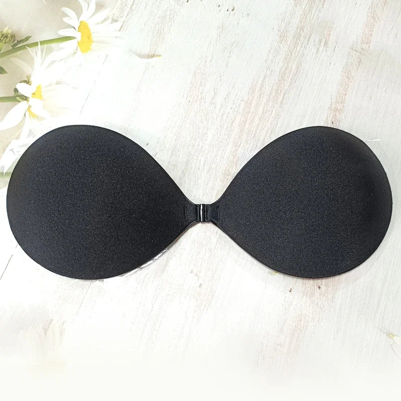 Skin Push-Up – Unsichtbarer Silikon Push-Up BH, trägerlos & selbstklebend